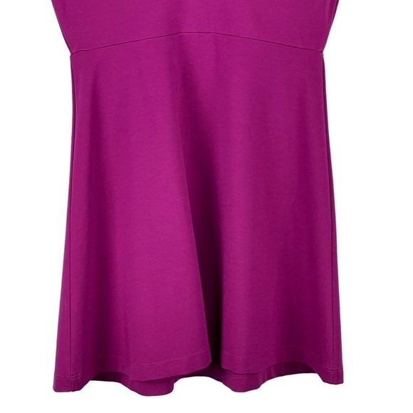 URBAN OUTFITTERS MARIA PONTE STRETCH TULIP SHORT SLEEVE SKATER MINI DRESS - Picture 8 of 13